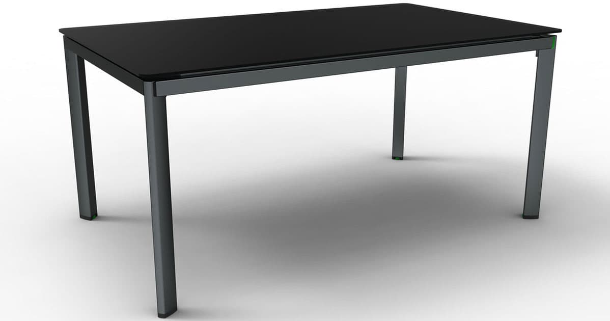 MWH Das Original Baštenski Sto Alutapo - Siva Ploča CreaTop Lite