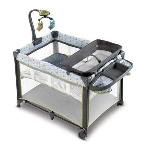 KIDS II Prenosivi krevetac Smart and Simple Travel Cot MARLO
