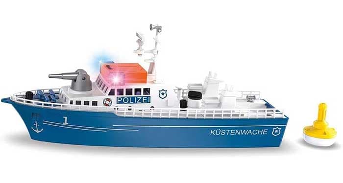 SIKU Igračka Policijski patrolni brod na baterije 5401