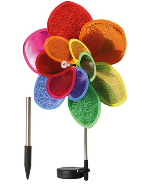 Solarni cvet koji se okreće, sa LED diodom MX617