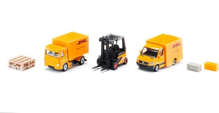 SIKU Automobilčići Set vozila DHL Logistika 6335S