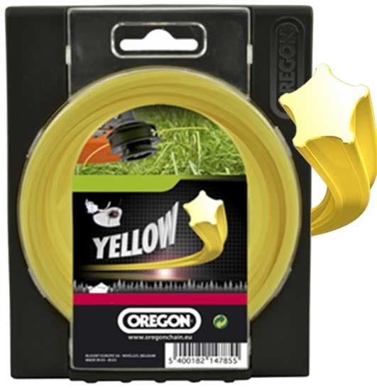 Oregon Yellow starline Najlon za trimer 2.4mm 15m 023935