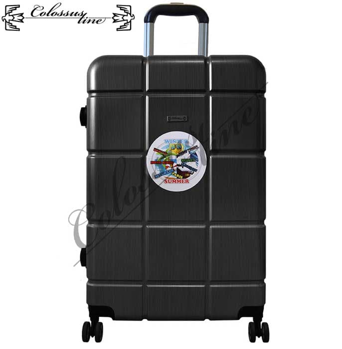 ABS Kofer sa točkićima i teleskopskom ručkom 23x38x56 GL-981 Crni