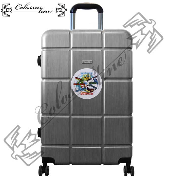 ABS Kofer sa točkićima i teleskopskom ručkom 23x38x56 GL-981 Sivi