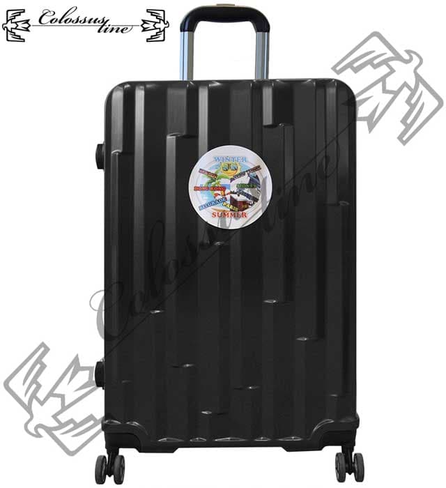 ABS Kofer sa točkićima i teleskopskom ručkom 32x49x76 GL-993 Crni