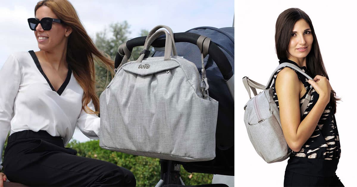 Smart Trike Tots Torba za mame CHIC Melange - Beige