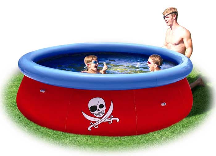Bazen sa prstenom na naduvavanje 274x76 Bestway 3D Pirates