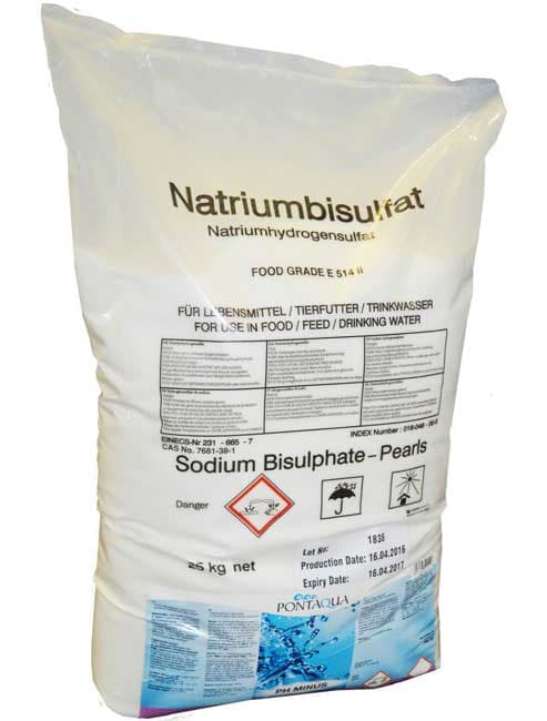 PH Minus - Sredstvo za smanjivanje PH vrednosti vode u bazenima 25kg