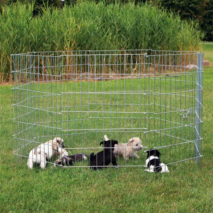 Ograda za štence 8 stranica metalna Trixie 3954