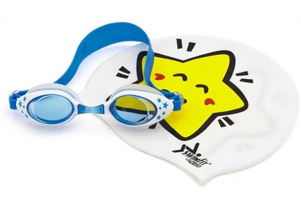 Dečiji set za plivanje Swimfit kapa i naočare 621000B-A