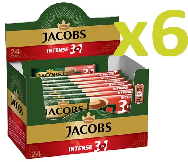 Jacobs instant kafa Intense 3u1 6x420g 613137