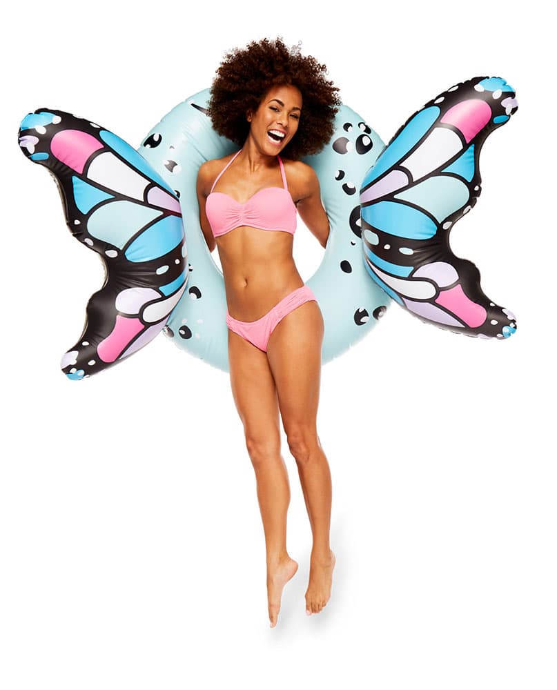 Guma za plivanje plavi leptir 