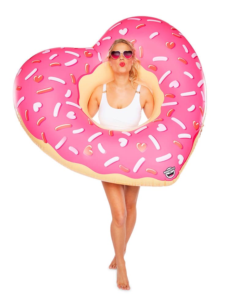 Guma za plivanje krofna-srce