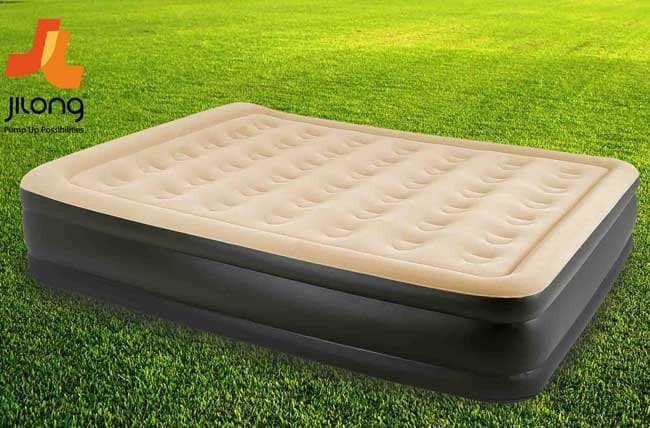 Jilong Krevet na naduvavanje sa ugrađenom pumpom Queen size 27266EU