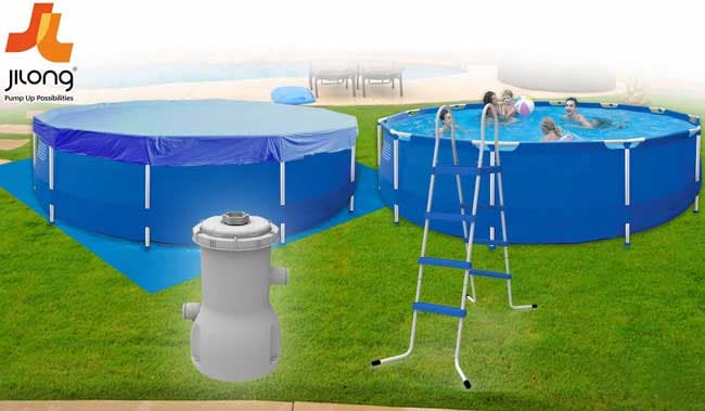 Jilong Bazen sa metalnom konstrukcijom 420x84 Komplet 17542EU