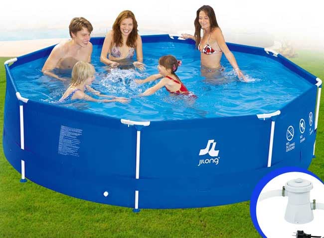 Jilong Bazen sa metalnom konstrukcijom i pumpom 300x76cm 16026EU