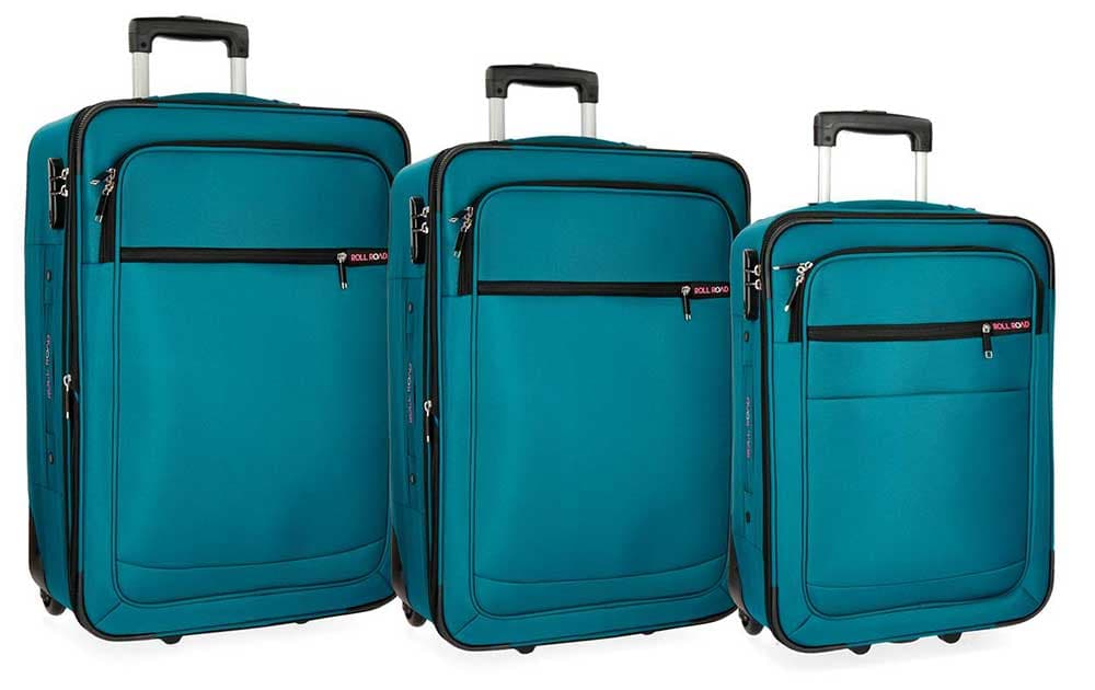 Roll Road Komplet kofera 55/65/75cm Time Petrol 55284