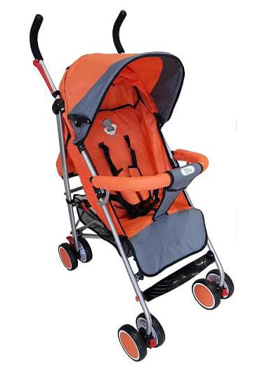 BBO Kolica za bebe Narandžasto-siva 406.NS003