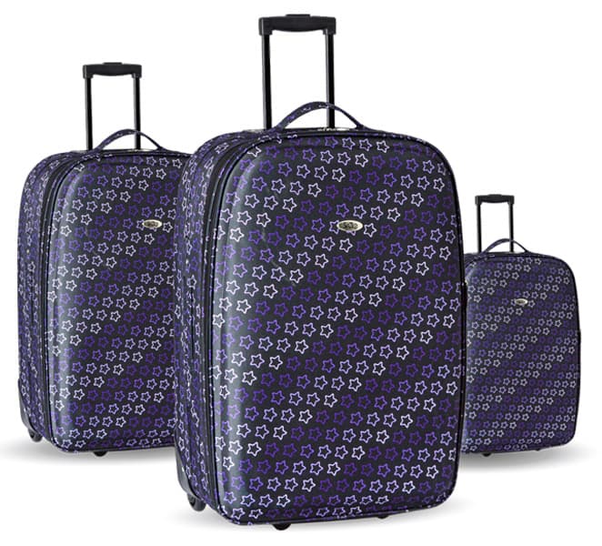 Komplet Od 3 Kofera Sazio York Stars