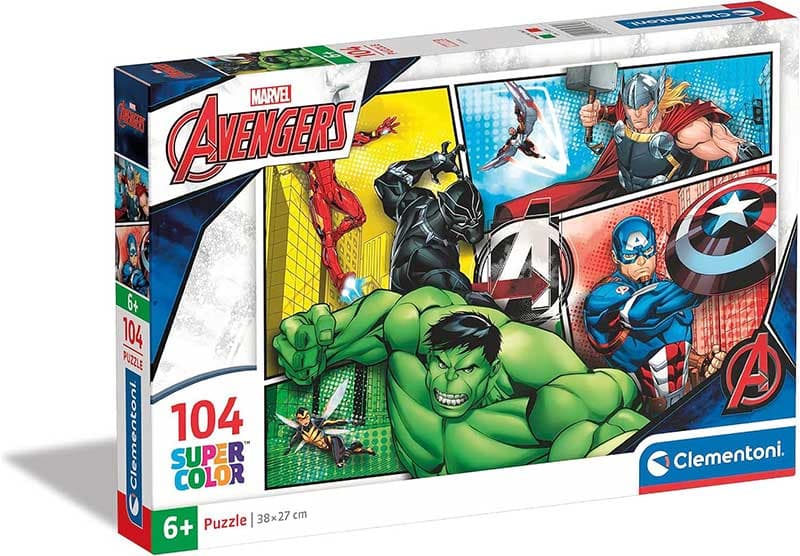 Puzzle slagalice 104 dela Marvel Avengers Clementoni 27284