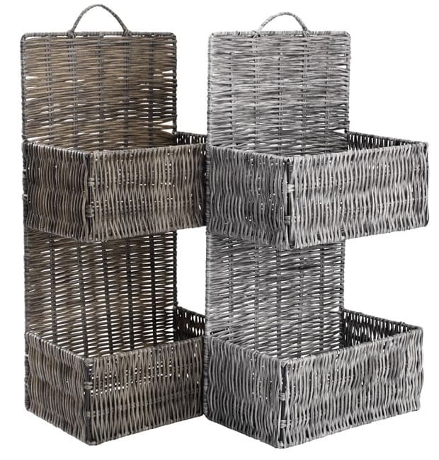 Viseća zidna polica sa korpama Corso Braon