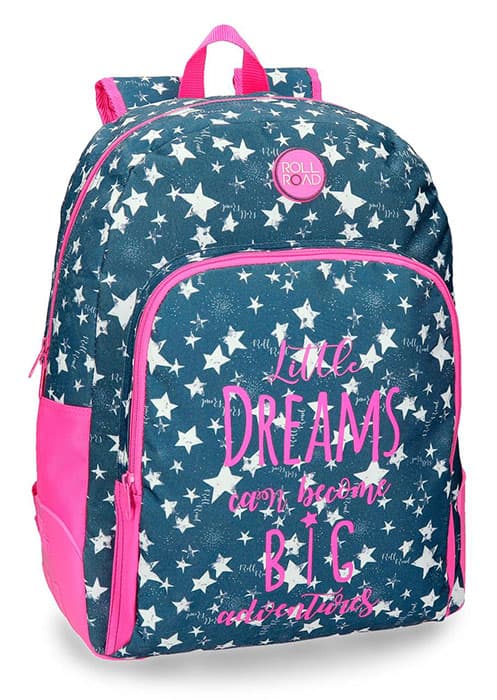 Školski ranac 44cm Roll Road Dreams Navy 42425