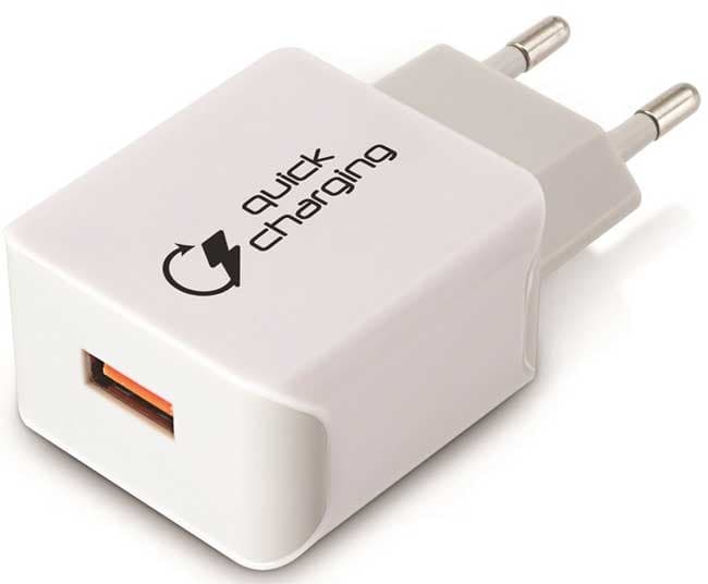 Brzi USB zidni punjač MS Advance 3.0A QC