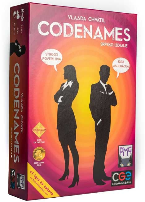 Društvena igra Codenames na srpskom jeziku