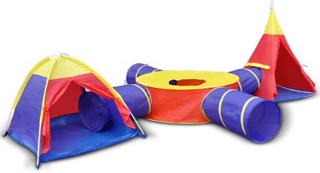 Dečiji šatori sa tunelima 7 delova 8905