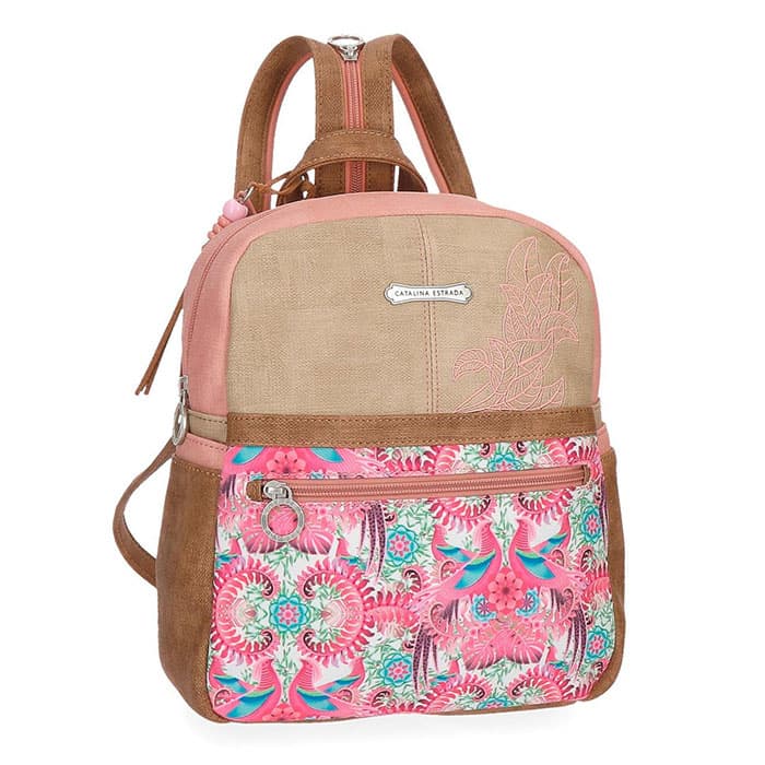 Ženski ranac Catalina Estrada Faisan Pink 55620