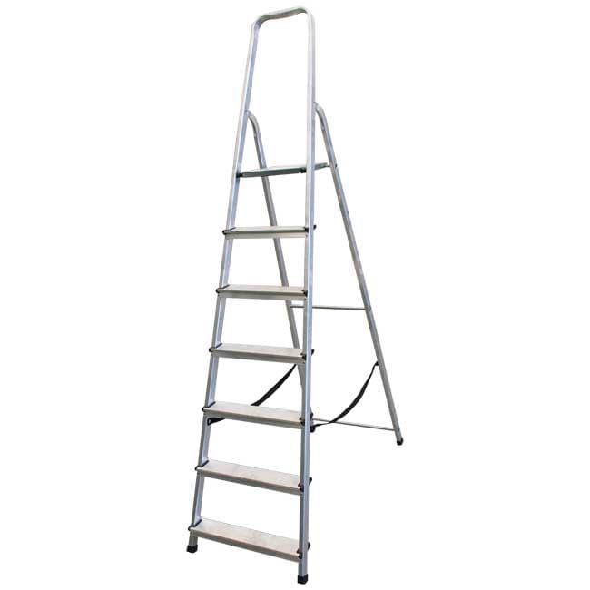 Aluminijumske stajaće merdevine sa 7 stepenika 200611