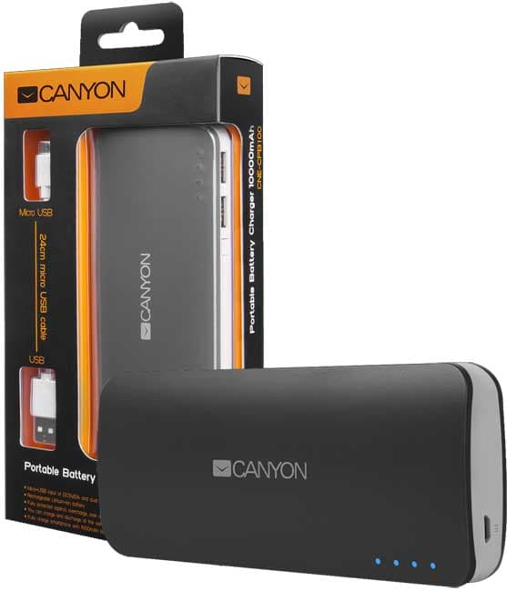 Canyon Powerbank Eksterna baterija 10.000mAh CNE-CPB100DG