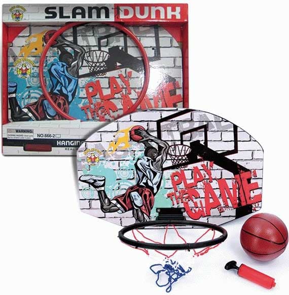 Sobni košarkaški set sa metalnim obručem 666-1