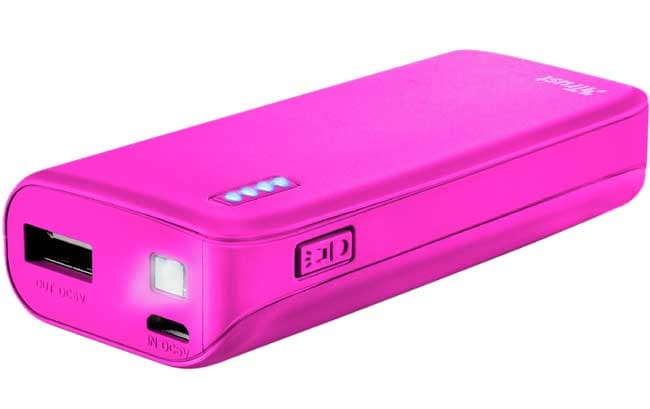 Trust Primo Summer PowerBank 4400mAh Eksterna baterija Neon Pink