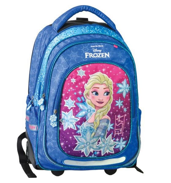 Školski ranac sa točkićima Play Trolley Frozen Blue Kingdom