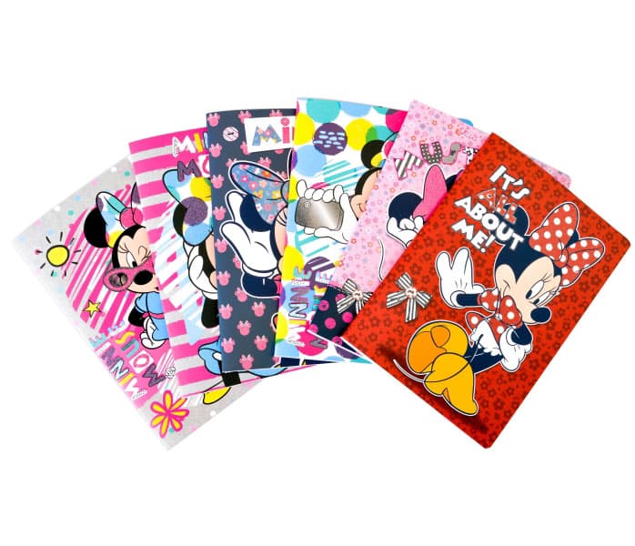 Deset A4 svezaka na linije Play - Minnie Mouse Glitter