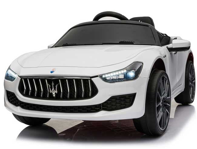 Dečiji automobil na akumulator Maserati Ghibli beli