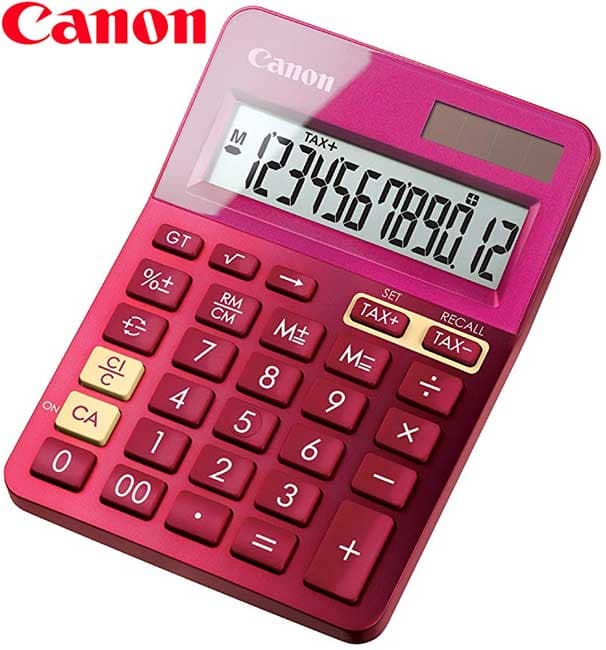 Canon Kalkulator LS-123K Pink