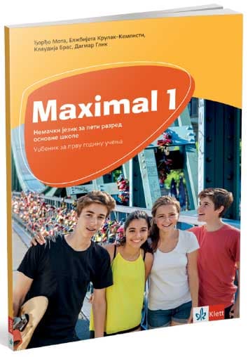 KLETT Nemački jezik 5, Maximal 1, udžbenik za peti razred