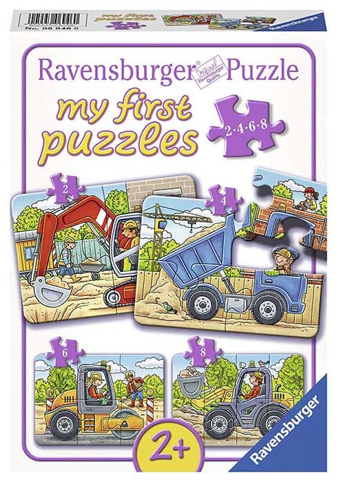 Moje prve slagalice Ravensburger - Građevinska vozila 06946