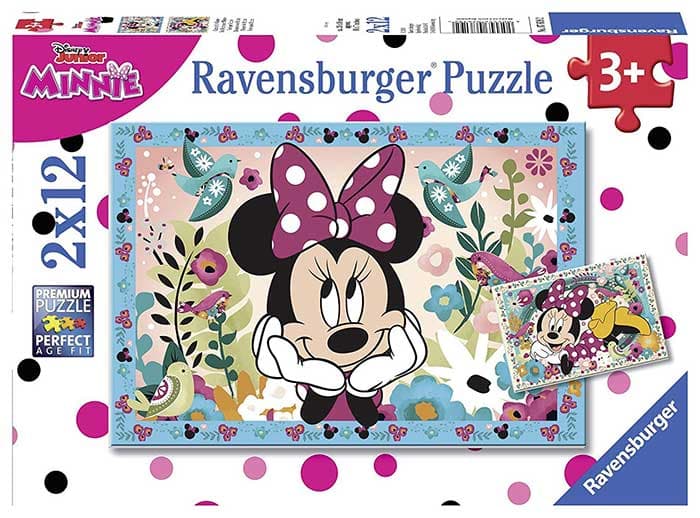 2u1 Slagalice Ravensburger - Flowers for Minnie 07619