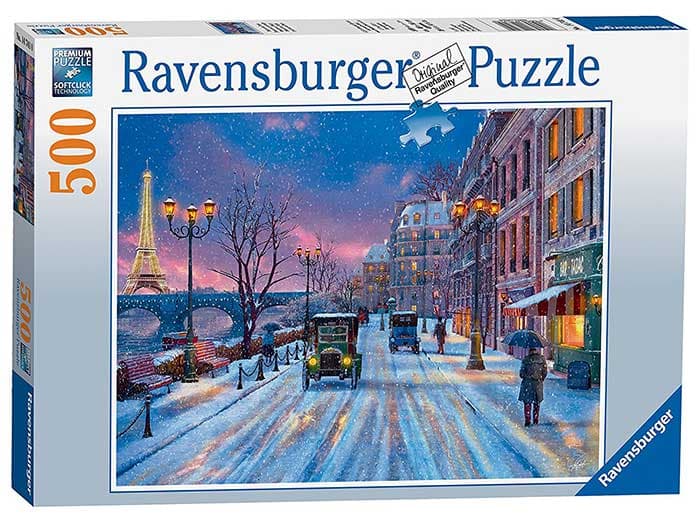 Slagalica 500 delova - Zima u Parizu - Ravensburger 14741