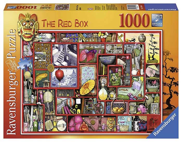 Ravensburger Puzzle 1000 delova - Crvena kutija Kolin Tompson 19398