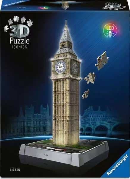 Ravensburger 3D Puzzle sa LED svetlom Big Ben u Londonu
