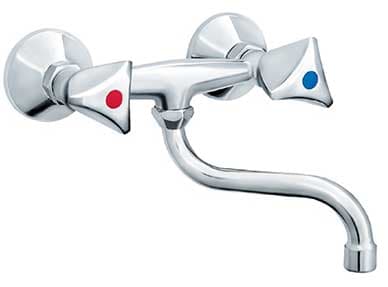 Rosan Zidna slavina za toplu i hladnu vodu K01114