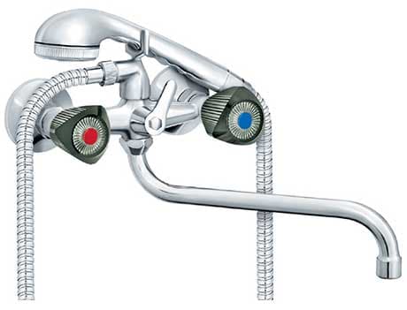 Rosan Baterija za kadu sa pokretnim izlivom i ručnim tušem KF11101