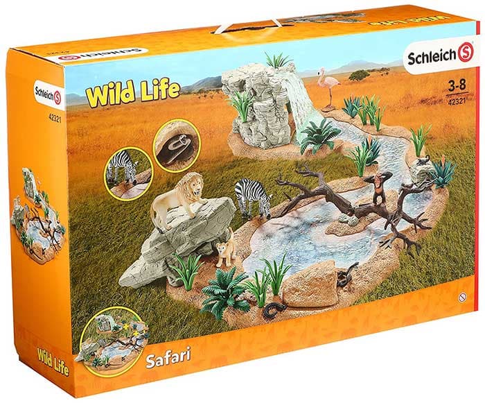 Schleich Figure Divlje životinje - Pojilište u divljini 42321