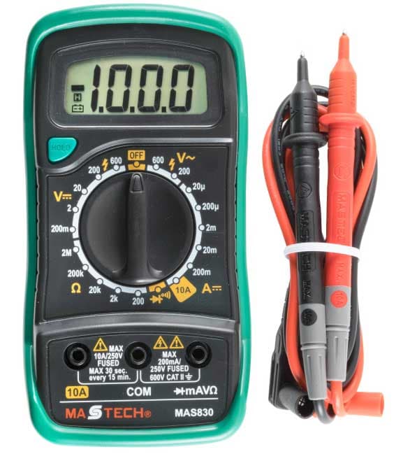 Digitalni multimetar Mastech MAS830