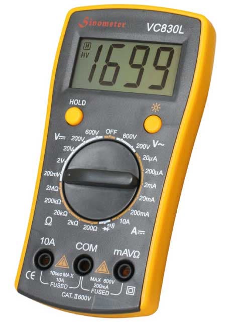 Digitalni multimetar Sinometer VC830L