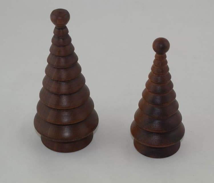 Jelkice Božić od orahovog drveta komplet